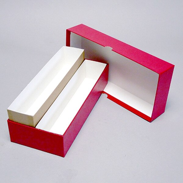 Red Double Row Coin Holder Boxes